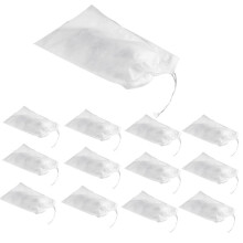 100Pcs Non-Woven Shoe Dust Covers Dustproof Drawstring Clear Storage Bag Travel Shoes Bag Home Organization 24X38cm