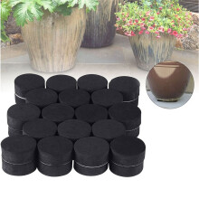 72Pcs Flower Pot EVA Risers Anti-Skid Gardening Pot Pads Invisible Flowerpot Feet Self-Adhesive Feet Risers Tray Risers