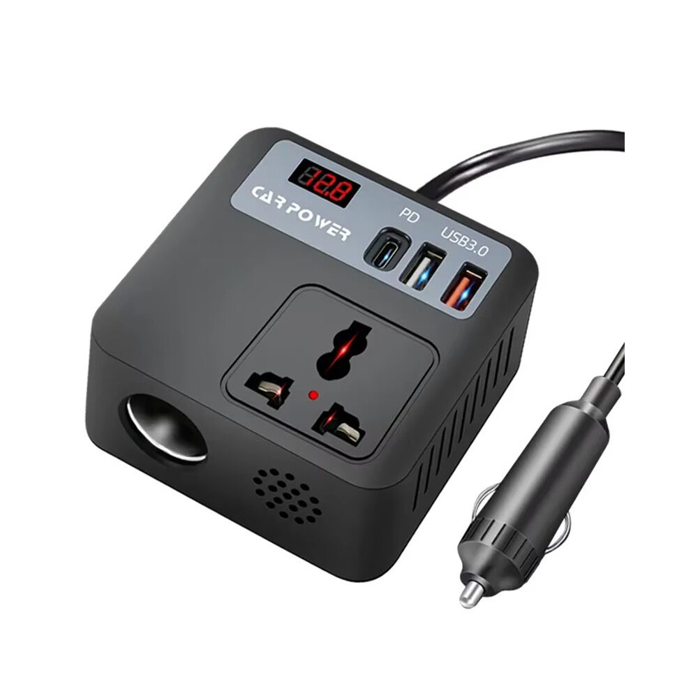 Car Inverter 12V To 220V Car Charger Truck Multi-Function Car Power Board Converter 4711462223406