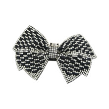2 Pezzi Clip per Scarpe Rimovibili con Fiocco Scintillante da Donna, Fibbie per Scarpe Rimovibili, Accessori Decorativi per Scarpe per la Festa di