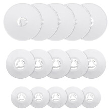 15 Pcs Spool Cap Sewing Machine Spool Pin Cap Small Medium Large Replacement Spool Cap White Sewing Replacement Parts