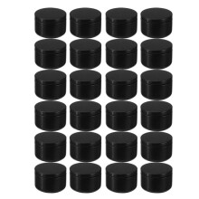 24 Pcs Candle Jar Decorative Labels Empty Storage Tins Candle Tin Can Candlestick Holders Round Tin Containers, D
