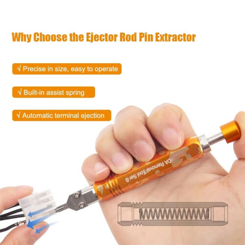 DAP-D173 Ejector Rod Pin Extractor, -Fit Jr Extraction Tool (Motsvarar  11-03-0044), Terminal Release Tool 2
