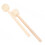 2Pcs  Snare Drum Hammers   Wooden  Drum Hammers Band Practice Playing Marching Drum Drum Sticks 2