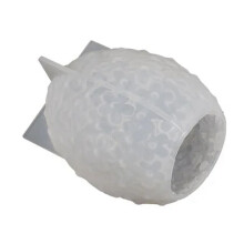 Carving Flower Egg Silicone Candle Mold Catharanthus  Soap Resin Plaster Mould Chocolate Cake,S