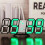 3D LED Digital Clock Luminous Wall Clock Multifunctional USB Plug in Electronic Clock Home Decoration, 6