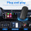 Adattatore Carplay Wireless Android Auto 2 In 1  Dongle USB Type-C con Controllo Cablato e Wireless per Auto 5