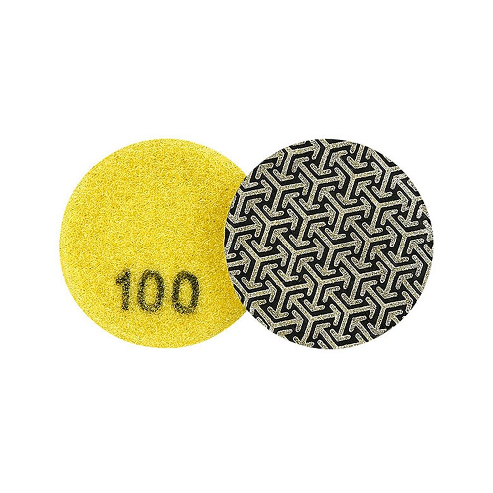 1 Piece 2Inch/50Mm Electroplated Diamond Polishing Pad Tile Glass Metal Wood Grinding Deburring Disc P100 4711397526559