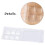 30pcs Wax Melt Container Clamshell Packaging Mold Box for Plastic Clear Empty Wax Candle Melt Tart Packaging Container 2