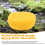 4Pcs Wall Texture Sponges, Sponge for Patch/Repair Ceiling Drywall Wall, DIY Painting Ceiling Wall Texture, Round Sponge 5