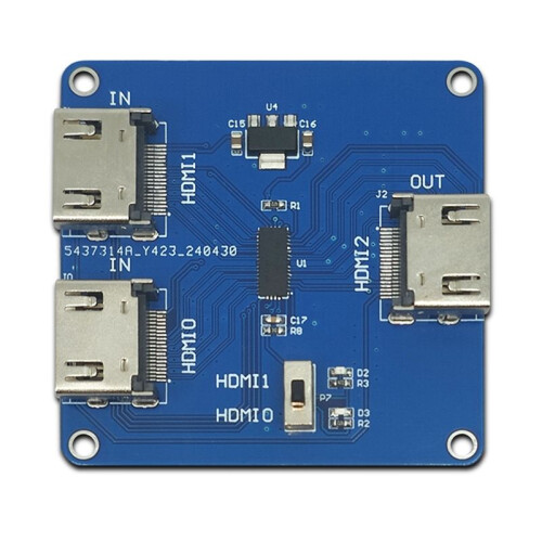 -Compatible  2 in 1 Out 2, -Compatible HD Distributor Display Module,HD Distributor Display Module 1