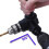 90 Right Angle Drill Adapter - Keyed Chuck Corner Attachment for Tight Space Drilling & Repair 4