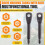 10 Set Portable Screwdriver Tool Outdoor EDC Multi-Function Tool Flat- Screwdriver Phillips Screwdriver Key Ring 2