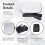 Mirror Reflection Clip Kit Capture Stunning Reflections Instantly Adjustable Angle Smartphone with Remote Control 4