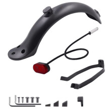 Rear Wheel Brake Kit for Scooter M365 PRO Mudguard Wing Add Taillight Hook License Plate Support