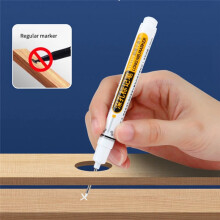 5 Stuks Diepe Gaten Lange Punt-Kop  voor Metaal Perforerende Pen Waterdichte Houtbewerking Decoratie Multifunctioneel