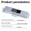 M.2 NVMe NGFF External Hard Drive Case 10Gbps SSD HDD Hard Disk Box M-Key M.2 SSD Enclosure with Display Screen 6