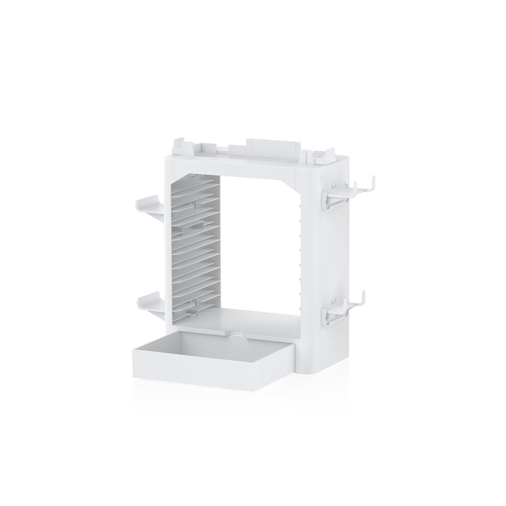 Game Storage Tower For - Game Disk Rack And Controller Organizer For And Accessories White Tauoh