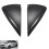 Car Side Mirror Corner Triangle Garnish Panel Window Triangle Plate 6RU853274 6RU853273 for   Sedan 2010-2020 6
