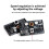 12-26V Voltage Regulator Speed Controller High Power Hub 2/3/4P Fan Cooling Speed Control DIY Temperature Adjust 4