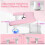 Arm Rest for Nails Tech,Manicure Nail Arm Rest with Rotating Phone Stand, U Shaped Height Adjustable 2