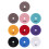 Almofadas de Polimento de Diamante 10 PeçAs 4 Polegadas 10 Pacotes 3/8 Polegadas-11 Almofada de Apoio Kit de Polimento de Granito Kit de Polimento de 2