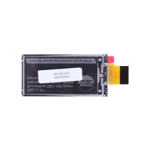 2.13inch EInk EPaper Display E-Ink Monochrome Screen Module 122x250 Pixels SPI Interface Support XIAO  STM32 2