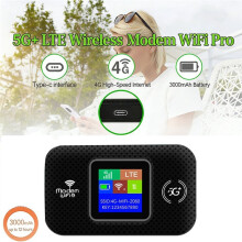 Bärbar Trådlös Wifi-Router 300 Mbps WiFi 6 Delningsbox 4G Fick-WiFi Mobil Hotspot-Router  WiFi-Router A EU-Kontakt