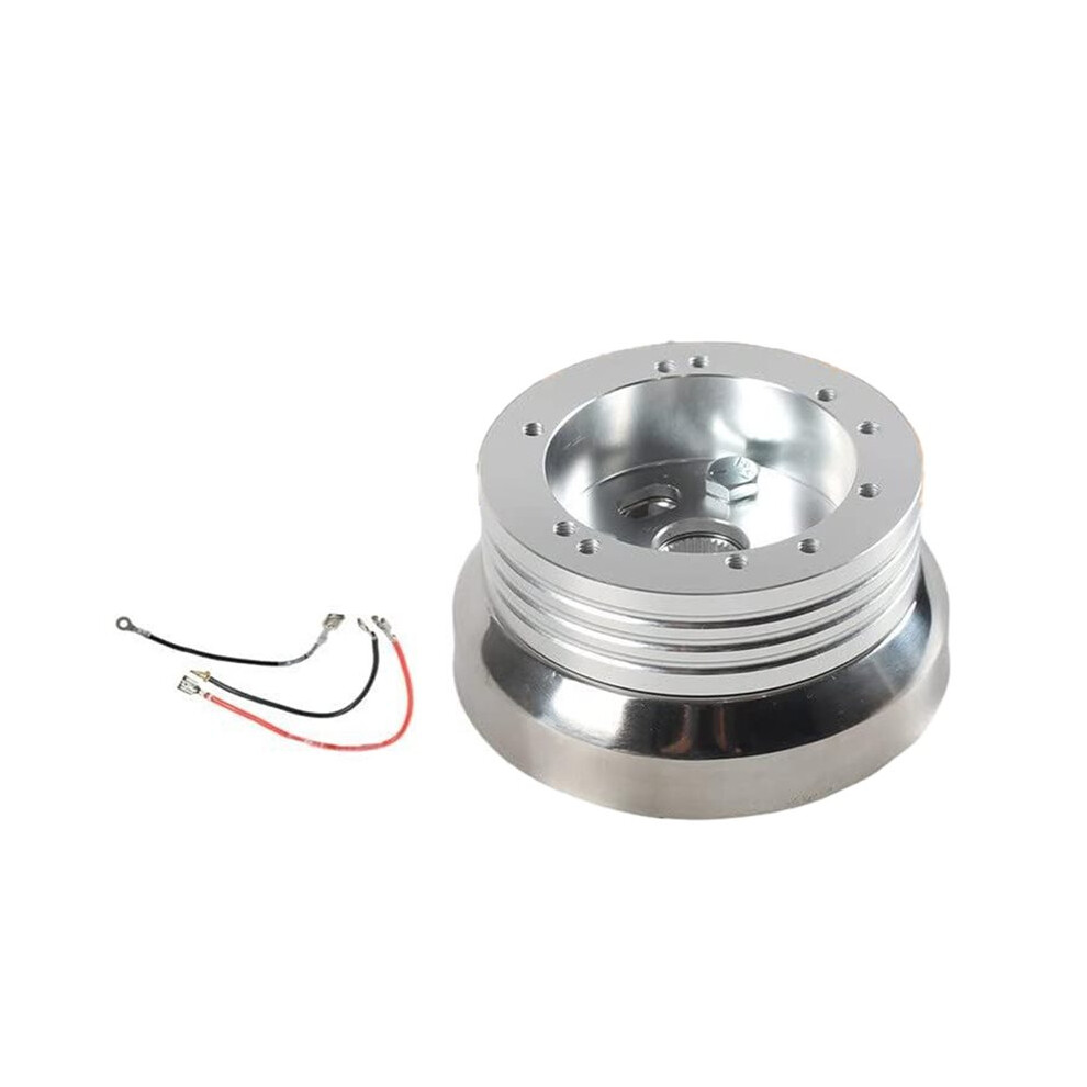 Car 5 & 6 Hole Billet Steering Wheel Hub Adapter For Car Steering Wheel Polished Hub Adapter Accessories 4714014098361