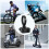 Motorcycle Bike Handlebar Remote Controller Button Wireless  Car Steering Wheel Control for Phone Music Volume 5