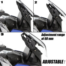 Motorcycle Windshield Adjuster CNC Windscreen Bracket for C400X C 400 X C400 X Moto Visor Deflector Mounting Stand