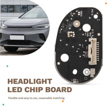 NOVO para ID.4 ID.4 2020-2023 Placa de Circuito Impresso (PCB) com Chip LED para Farol e Luz Diurna (DRL)
