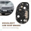 NEW for  ID4 ID.4 2020-2023 Headlight LED Chip Board DRL Daytime Running Light PCB 1