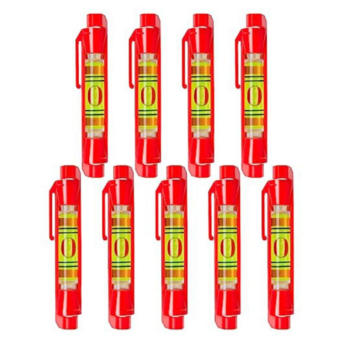 Level, 9Pcs String  Leveler Tools 3 Polegadas, Pequenos NíVeis de Bolha de Bolso para Pendurar Quadros ArtíSticos de Parede