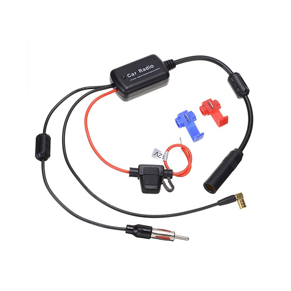 Dab/Fm/Am Radio Antenna Signal Amplifier 12V Car Mounted Fm Radio Antenna Amplifier 6033288155395
