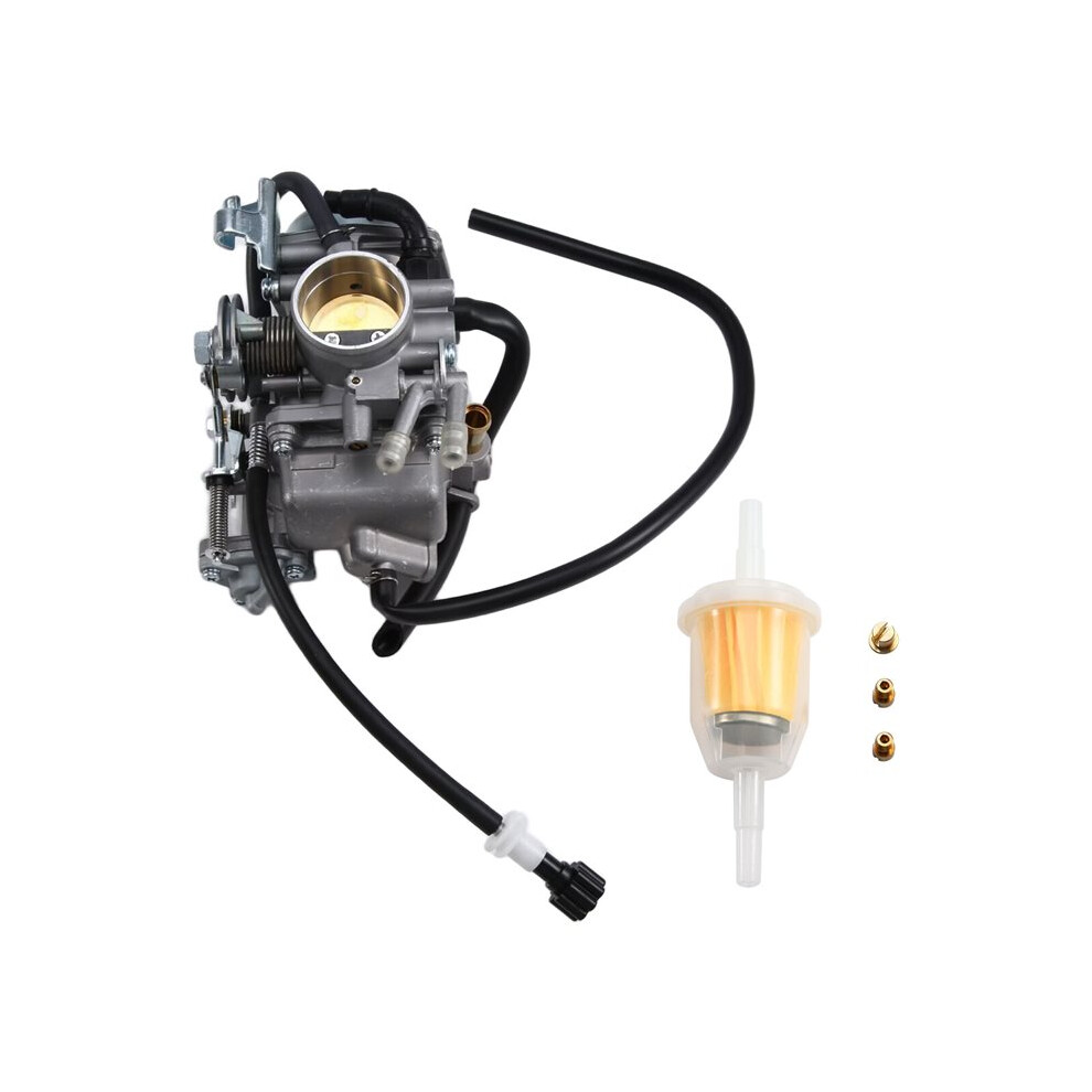 16100-Mz8-U43 16100-Mfh-671 Carburetor Carb & Fuel Filter For Shadow Vlx 600 Vt600c Vt600cd Deluxe 1999-2007 Silver 4711833458222