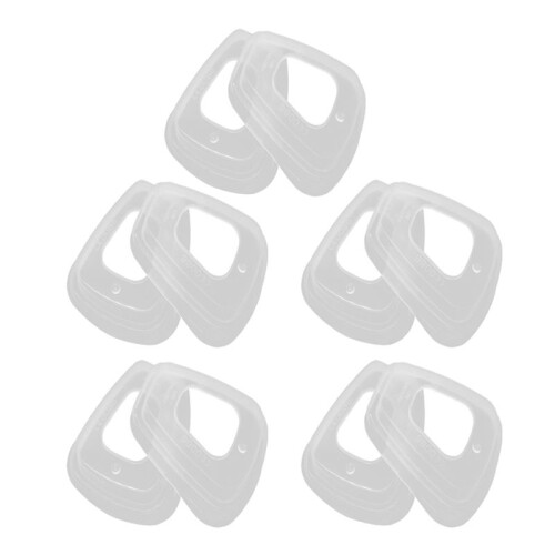 501 Filter Retainer for  Reusable Respirators,Filter Box Uses Gas Mask Elements Accessories,10PCS