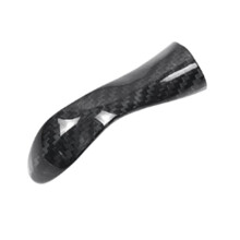 Car Gear Shift Knob Cover Gear Shift Carbon Fiber Trim Sticker for Q50 2013-2017