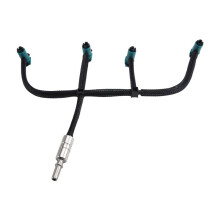 LR051528 LR021915 Fuel Injector Leak Off Pipe Oil Return Pipe Hose for  Freelander 2 2.2 TD4 Aluminum