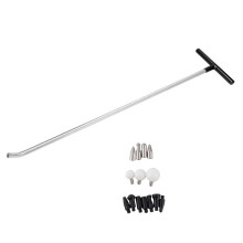 Kit de Herramientas para Reparar Abolladuras Sin Pintura. Palancas y Varillas para Quitar Abolladuras para el Mantenimiento del Vehículo.
