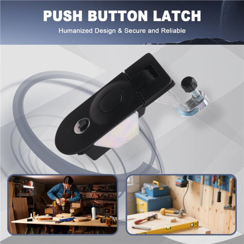 Compression Latches, Metal Flush Mount Trigger , Adjustable Lever Replacement Compression for Trailers 1