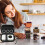 Voor Phomemo D30 D35/JADENS D11/Memoking Multifunctionele Draagbare Zwarte Barcode Printer Organizer Bag 8