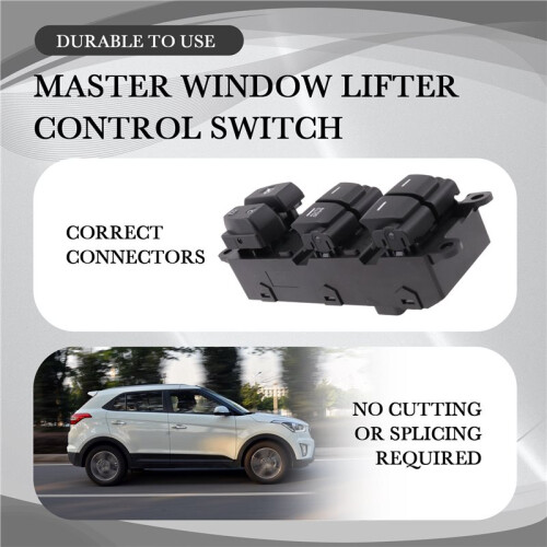 93570C9100 Master Window Lifter  Window Control Button for  IX25 Creta 93570-C9100 2