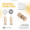 12Pcs DIY Tools Handmade Leather Goods Tools Suture Fixing Needle Leather Goods Fixed Needle Stitching 6-12mm 4