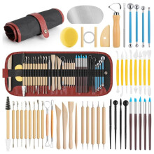 Pottery Tools for Sculpting,Clay Tool Kit for Carving,Ceramic Tool Set for Modeling,Ceramics Tools Kits for Pottery Kiln