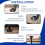 2 Pack RV Table Base, RV Pedestal Table Base Flange, Table Leg Base Mount Flush, Table Floor Mounting Base Plate 4