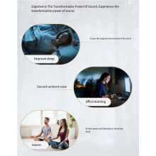 Appareil de Sommeil Intelligent à LumièRe Respiratoire à Bruit Blanc Appareil Apaisant pour BéBé Musique de Sommeil Machine à Bruit Blanc