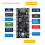 Placa-MãE para RP2040 Raspberry Pi Core Board CompatíVel RP2 Raspberry Pi  Micropython MóDulo Multifuncional, A 4