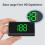 V9 Car - Display HUD Speedometer Display Windshield Projector KMH/MPH Automotive General Electronic Accessories A 6