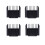 Electric Clipper Accessories,4Pcs Cut Clipper Limit Comb Guide Attachment Size Barber Replacement(3mm,6mm,9mm,12mm) 1
